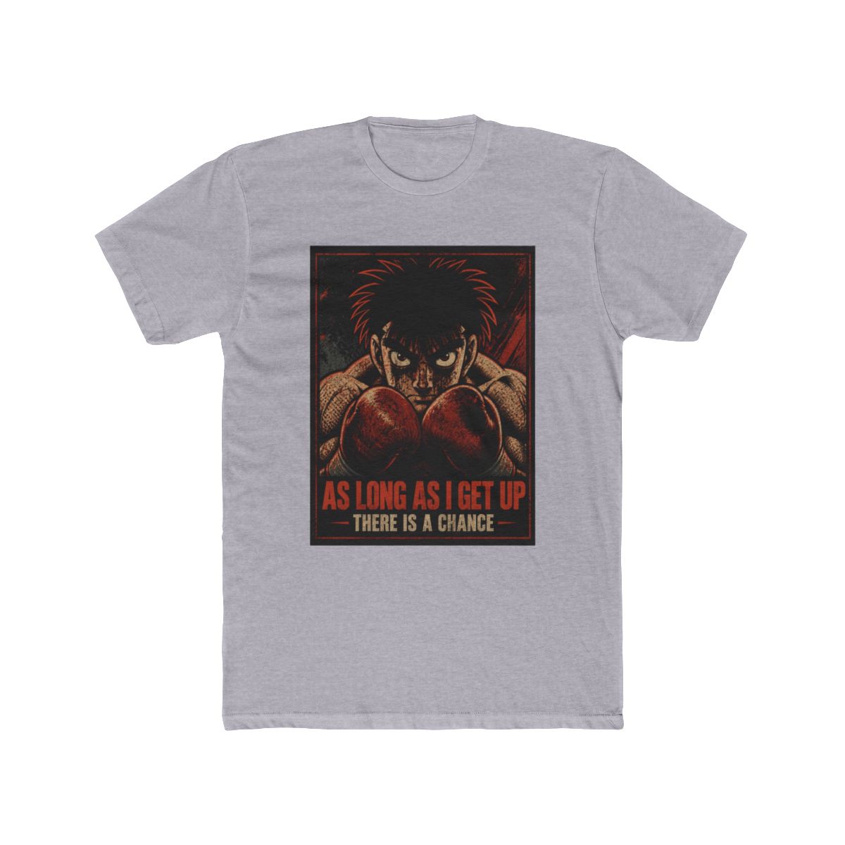 Ippo The Boxer quote T Shirt - alternate angle 5, merchandise
